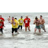 The 2011 Boxing Day dip at Seaton Carew.