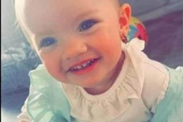 Esmae Twidale, two, was diagnosed with leukemia in June 2023.
