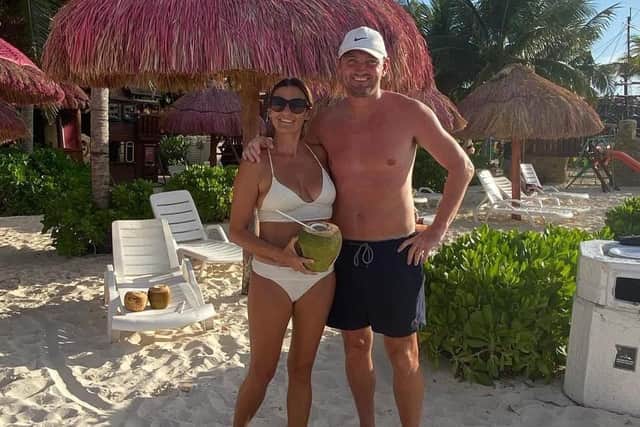 Paul Gough who has spoken to the Hartlepool Mail from Cancun in Mexico which has been added to the 'red list' destinations.