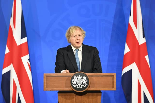 Prime Minister Boris Johnson has addressed some of the issues surrounding foreign travel and vaccine passports. Photo: PA.