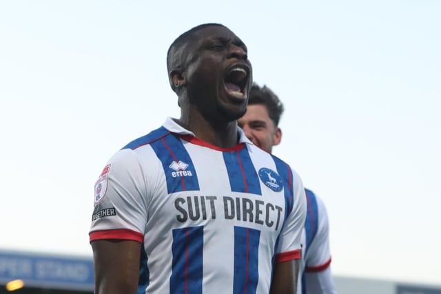 Pools were able to keep hold of star striker Umerah who is expected to start at Doncaster. (Credit: Mark Fletcher | MI News)