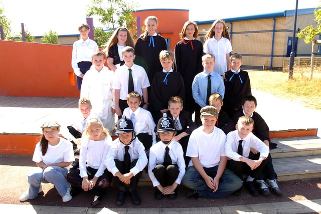 Pupils take part in a production of Goldilocks.