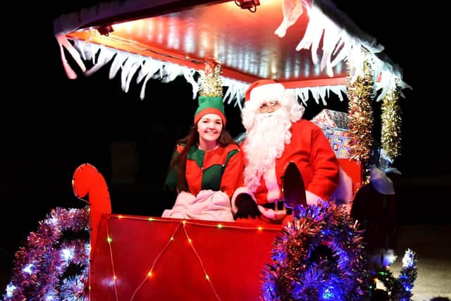 Santa and his elves will be touring Hartlepool again this year.