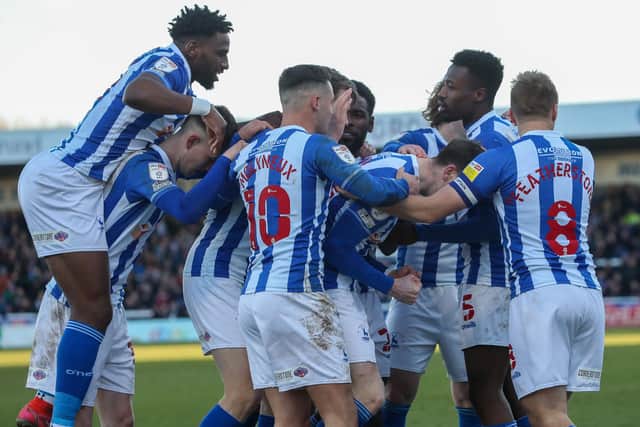 Hartlepool United came from behind to rescue a point against Sutton United at the Suit Direct Stadium. (Credit: Mark Fletcher | MI News)