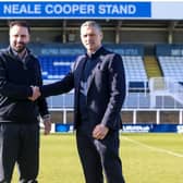 Sporting director Darren Kelly (left) and manager John Askey (right) are fronting Hartlepool United's summer recruitment. MI News & Sport