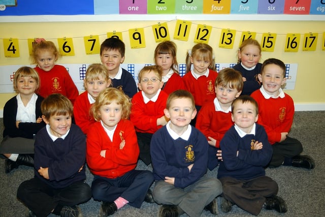 A great line-up from Holy Trinity Primary School. Have you spotted someone you know?