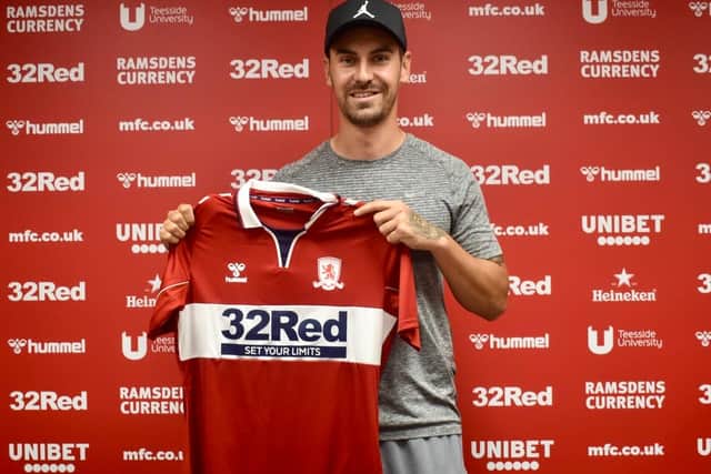 Grant Hall joined Middlesbrough on a free transfer after his contract at QPR expired.