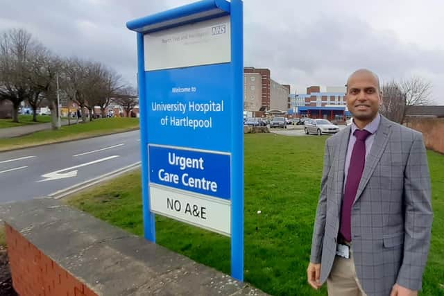 Consultant orthopaedic surgeon Manju Ramappa.