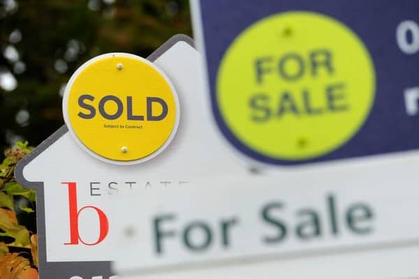 House prices fall