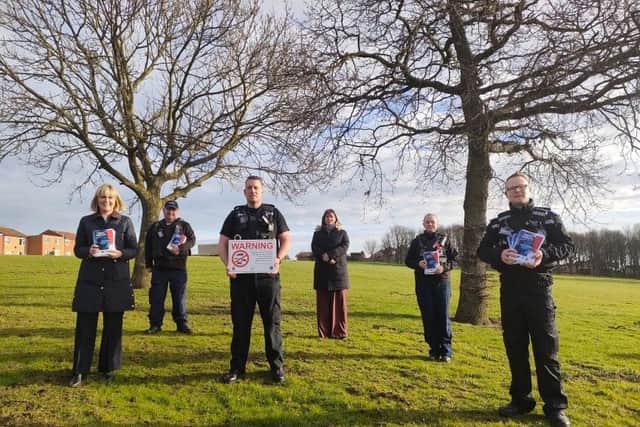 Durham Constabulary are also working with its partners including Durham’s Police and Crime Commissioner Joy Allen and Durham County Council to raise awareness of the crackdown.