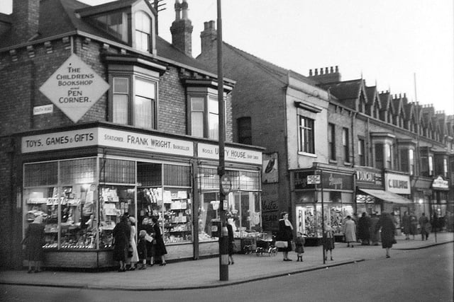 Frank Wright's toy shop, the wool shop Unity House, Argosy shoe shop and Duncans. Four York Road names you might remember from the 1950s.