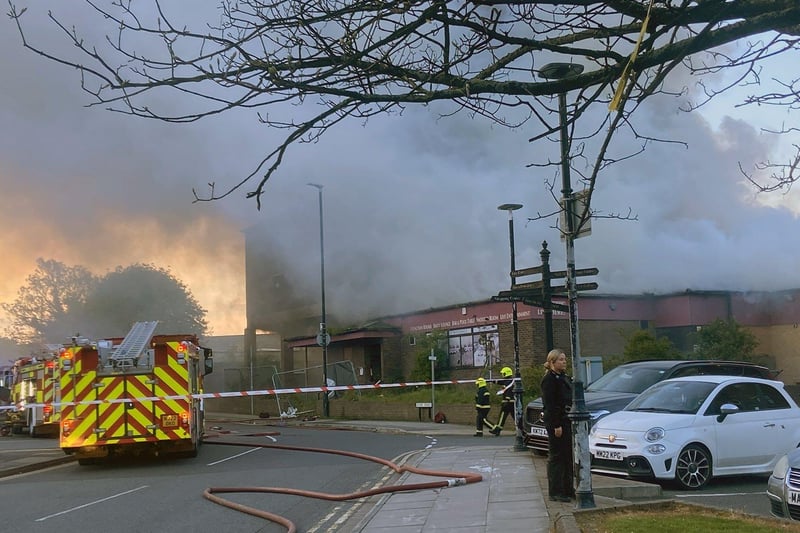 The former Engineers' Social Club, in Raby Road, Hartlepool, was hit by a serious fire on Tuesday, April 30.