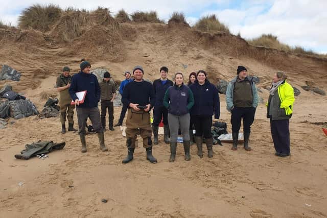 The Tees Rivers Trust team is working on a project to restore beneficial species to the Tees estuary.
