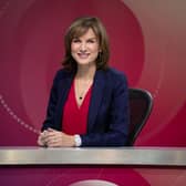 Fiona Bruce is set to host BBC's Question Time in Hartlepool.  BBC - Photographer: Richard Lewisohn