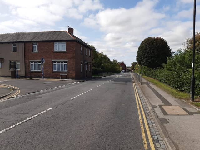 The collision took place in Middleton Road, Hartlepool, on Friday morning.