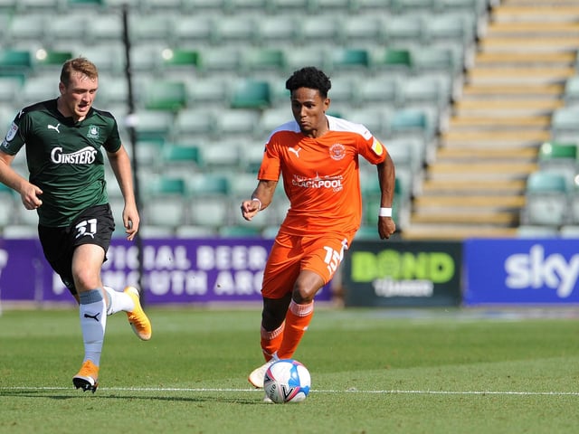 Returned from injury to make 14 appearances in the Championship for the Tangerines. Attracting interest from north of the border through Hibs