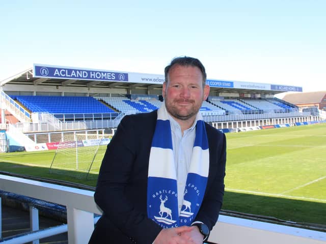 New Pools boss Darren Sarll already has first-hand experience of the atmosphere inside the Suit Direct, having visited as an opponent while in charge of Woking and Yeovil.