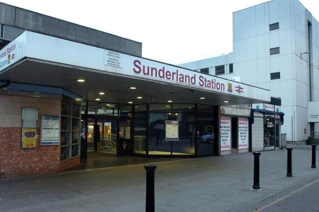 The Ainslies were forced to abandon their train journey at Sunderland railway station.