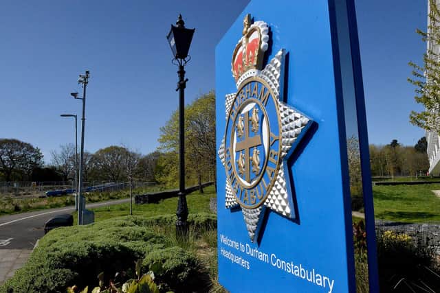 Durham Police are investigating incidents in which "drunken youths" are said to have assaulted emergency workers.