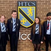 The head Boy and head girl team at High Tunstall College of Science.