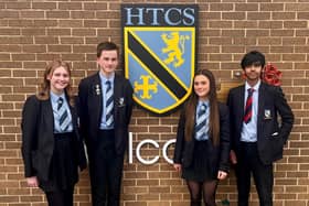 Head Boy/Head Girl Team at High Tunstall College of Science