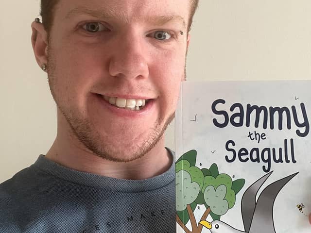 Max Wrigley publishes his first children's novel, Sammy the Seagull.