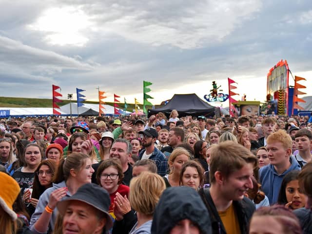 Fans enjoy Soundwave Festival in 2023.