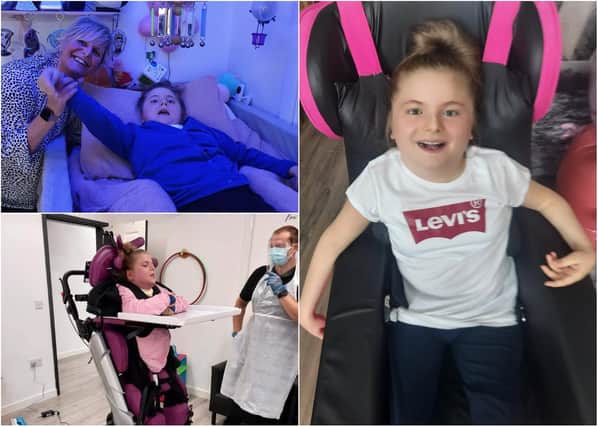 In a matter of weeks, the £6,000 needed to buy a special chair for Talia Foster was raised.