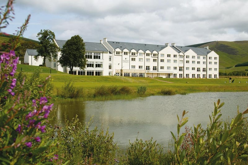 The 4-star Macdonald Cardrona Hotel, Golf & Spa occupies a beautiful location by the River Tweed in the Borders and offers guests an 18-hole golf course, an award-winning restaurant and a spa.