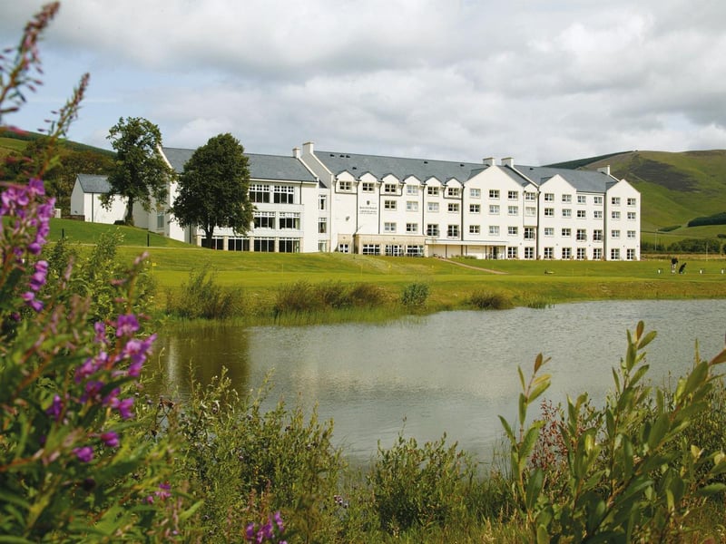 The 4-star Macdonald Cardrona Hotel, Golf & Spa occupies a beautiful location by the River Tweed in the Borders and offers guests an 18-hole golf course, an award-winning restaurant and a spa.