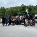 The fellowship of friends completed a Three Peaks Challenge dressed as Lord of the Rings characters last year.