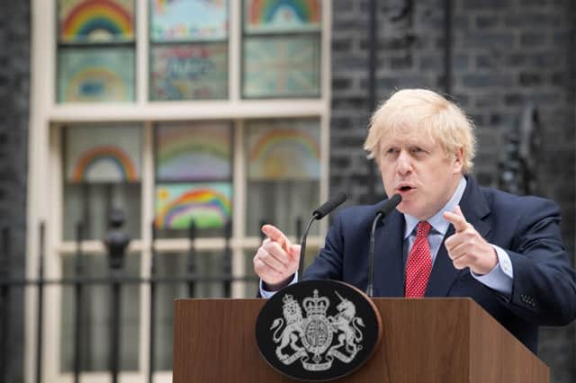 Boris Johnson is urging everyone to stay at home to protect the NHS.