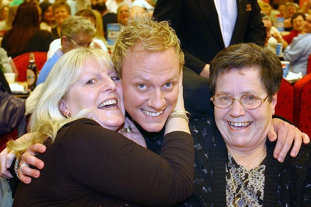 Coronation Street soap star Antony Cotton meets fans after a guest appearance at Hartlepool's Mecca Bingo in 2006.