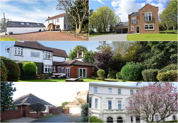 The five most expensive properties currently on the market in Hartlepool./Photo: Rightmove