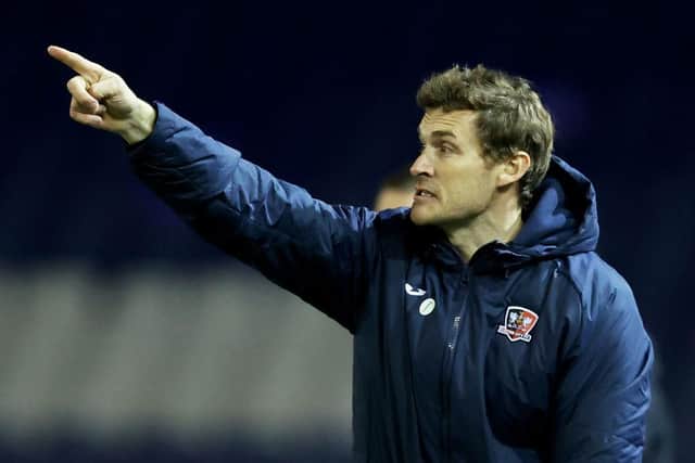 Exeter City manager Matt Taylor (Photo by Clive Brunskill/Getty Images)