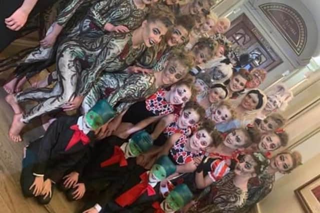 VA Kidz are students of the Valerie Armstrong School of Performing Arts in Hartlepool.