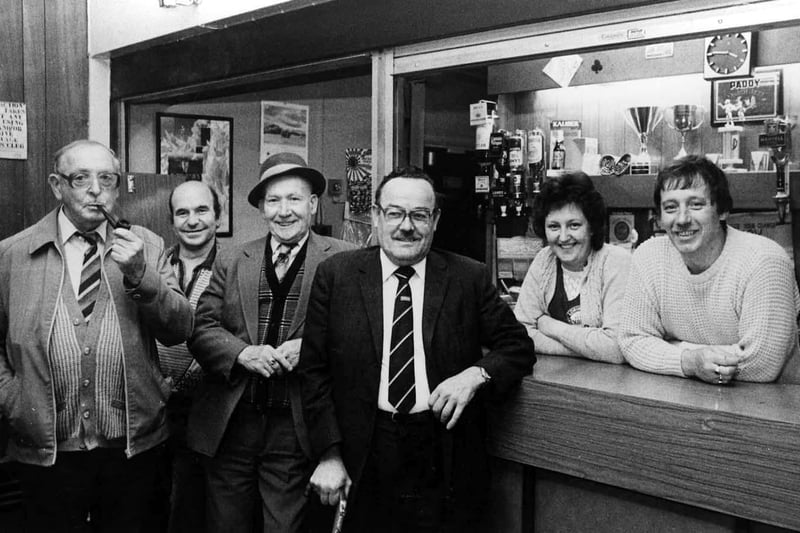 Members and staff at Hartlepool's former Engineers Social Club in an undated picture from our archives.