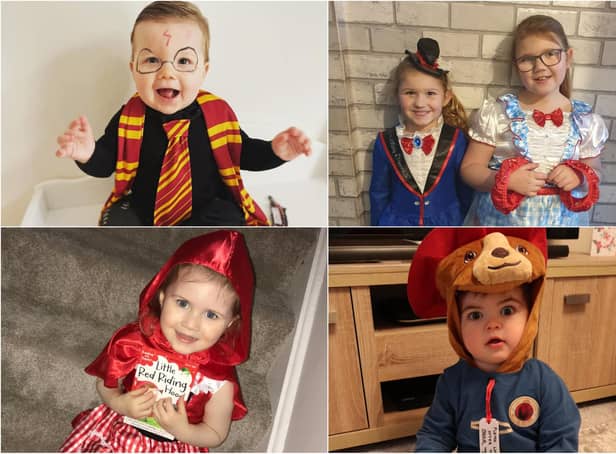 Some of the lovely photo readers sent us for World Book Day.