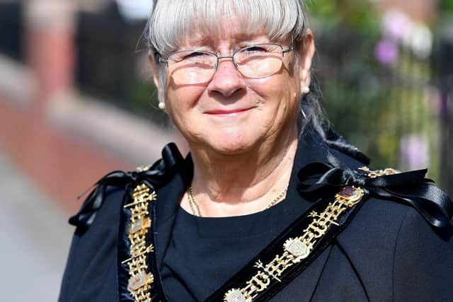 Hartlepool's ceremonial Mayor Coun Brenda Loynes.