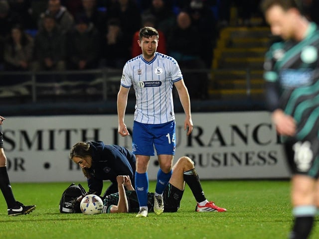 Having been left out for the first time all season on Saturday, the indefatigable midfielder looked back to his best and got the crowd going with several trademark tough tackles.