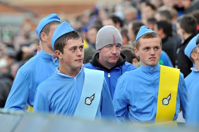 Hartlepool United fans in fancy dress in 2011. Were you among them?