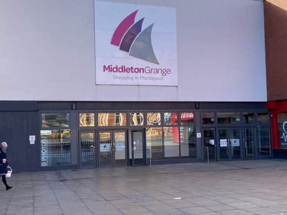 Middleton Grange shopping centre.