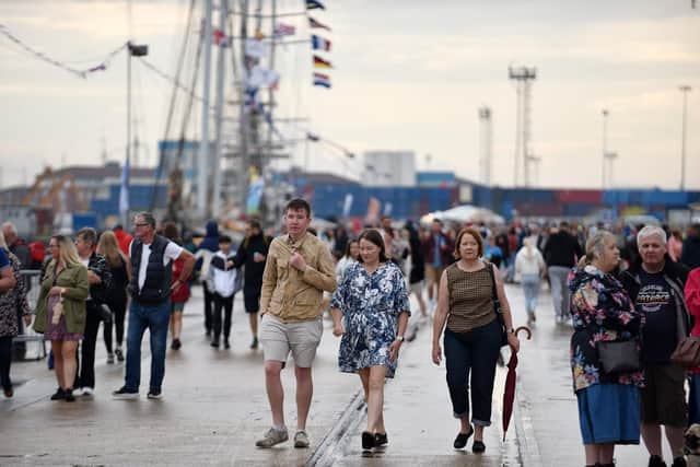 Independent figures say more than 300,000 people visited the four-day Hartlepool Tall Ships Races.