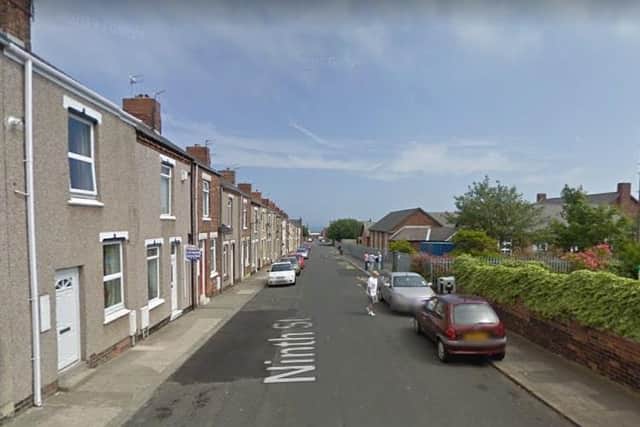 The house fire happened in Ninth Street, Blackhall Colliery.