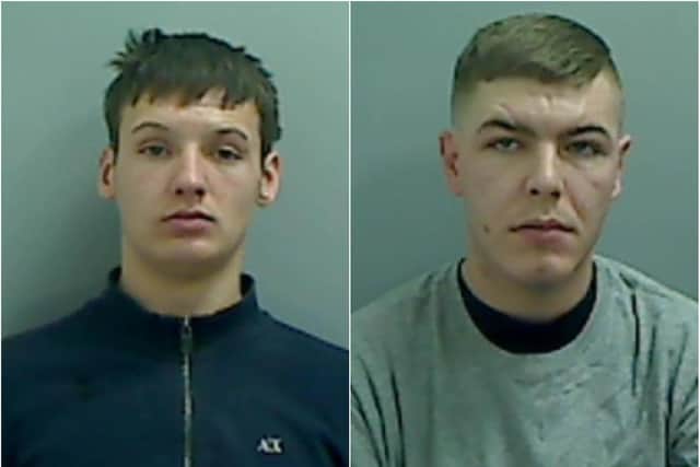 Dylan Turner and Ryan Thompson have been failed at Teesside Crown Court.