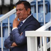 Hartlepool United chairman Raj Singh addressed a number of supporters groups on the state of the club. (Credit: Mark Fletcher | MI News)
