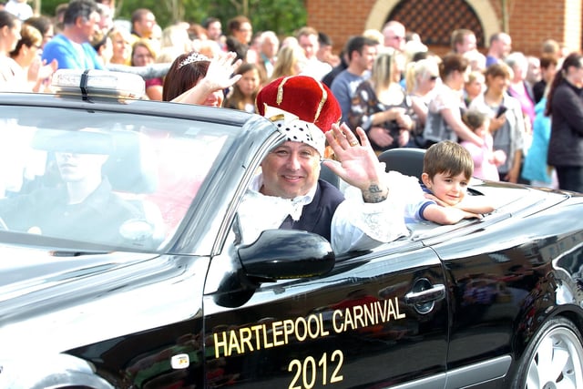 On parade at the Headland Carnival 2012.