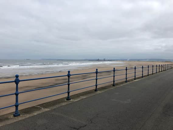 Seaton Carew promenade, pictured on a quiet, gloomy day - but it's not always like that, and councillors are aiming to tackle problems with plans for a new Public Space Protection Order.