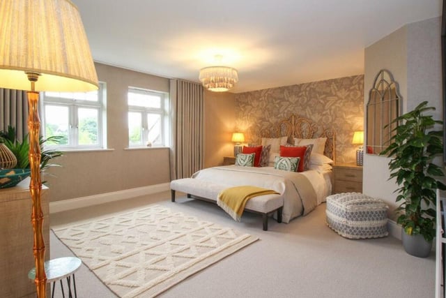 This home has five good-seized bedrooms, each tastefully designed to suit the occupant.