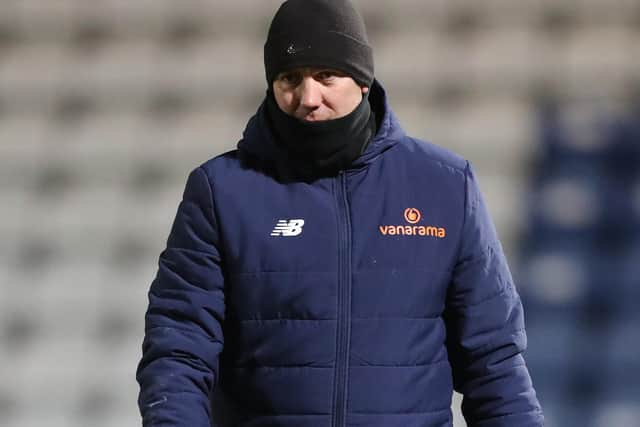 Hartlepool United manager Dave Challinor. (Credit: Mark Fletcher | MI News)